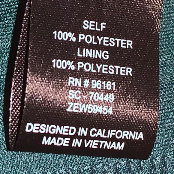 Be Bop Emerald Green Fit & Flare Dress - Picture 9 of 9